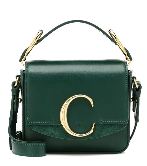 chloe c bag green|chloe c bag black.